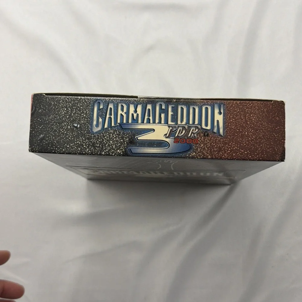 Carmageddon 3 TDR 2000 PC Game Big Box CD ROM Windows 98/95 Vintage Rare